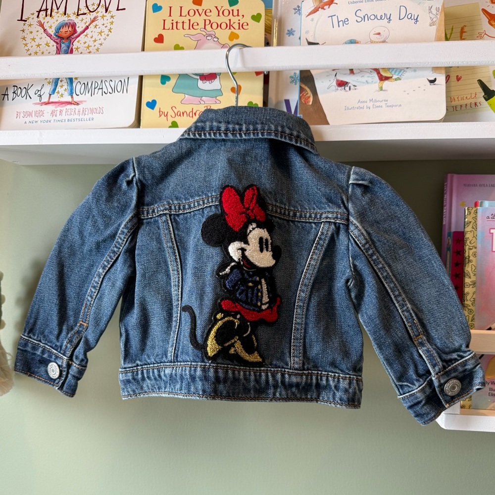 Gap × Disney Baby & Toddler Minnie Mouse Icon Denim Jacket